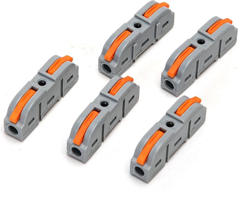 PCT - LT-211 - Lasklem Set - 5 Stuks - 1x1-voudige Verbindingsklem - 0.08-4mm²