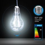 LED - E27 Gloeilamp Vervanger - Wit - Voor Binnengebruik - IP20