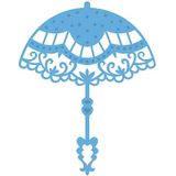 Lr0263 Creatable snijmal - Vintage parasol