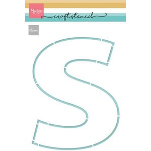 Ps8147 Craftstencil - S-Letter