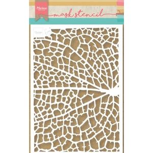 Ps8041 Crafts stencil By Tiny - Blad nerven - Leaf Grain - A5