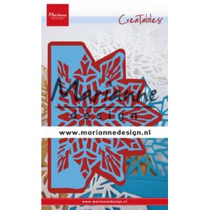 Lr0632 Creatable snijmal - Gate folding die - Crystal - Marianne design
