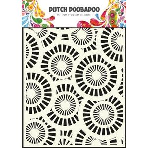 470715013 DDBD Dutch art stencil circels - A5