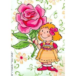 Ec0123 Stempel - Eline's Flower girlz Roos