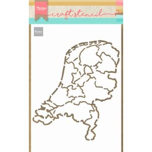 Ps8059 Craft stencil - Nederland - A5 - Marianne design