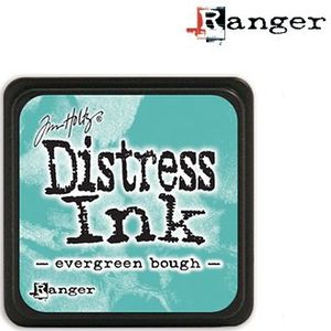 39945 Tim Holtz - Ranger Distress mini inkt - Evergreen boug