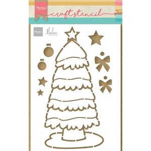 Ps8133 Stencil - Christmas tree by Marleen - A5