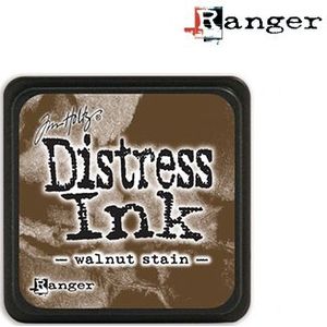 40279 Tim Holtz - Ranger Distress mini inkt - Stempel inkt - Kleur Walnut stain