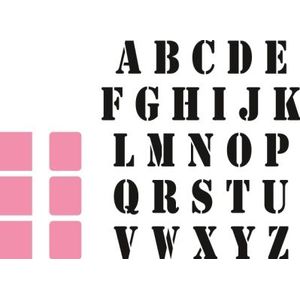 Col1396 Collectable Stempel alfabet
