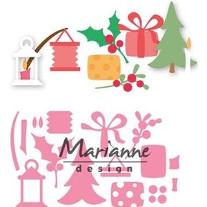 Col1439 Collectable snijmal - Eline's Christmas decoration - Marianne design