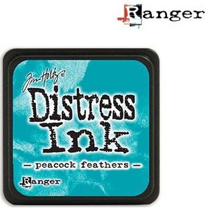 40064 Tim Holtz - Ranger Distress mini inkt - Peacock feather