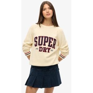 Superdry Damen Plissierter Vintage Minirock aus Cord Marineblau - Größe: 42