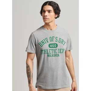 Superdry Herren Klassisches Limited Edition Vintage 05 Rework T-shirt Grau - Größe: M