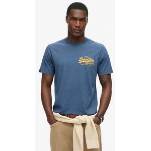 Superdry Herren Klassisches Vintage-t-shirt mit Logoprint Marineblau - Größe: S