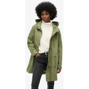 Superdry Damen Vintage Field Parka Grün - Größe: 42