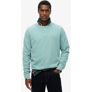 Superdry Men's Klassisches Essential Sweatshirt Blau - Größe: M