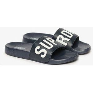 Superdry Herren Vegane Core Badesandalen Marineblau - Größe: L
