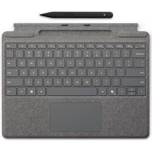 Microsoft Surface Pro Keyboard Cover met Slim Pen - Platina