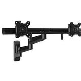 StarTech.com Dual monitor arm scharnierende muurbeugel voor twee VESA 15"-24" schermen