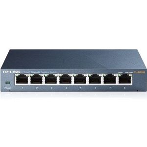 TP-LINK Gigabit Ethernet TL-SG108 - 8 poorts