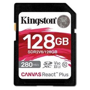 Kingston Canvas React Plus 128 GB  - Class 10