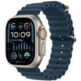 Apple Watch Ultra 2 - 49 mm - Blauw Ocean-bandje (maat M)
