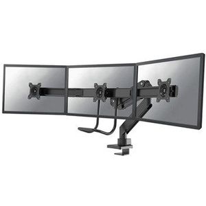 Neomounts flatscreen bureausteun - 3 monitoren - zwart