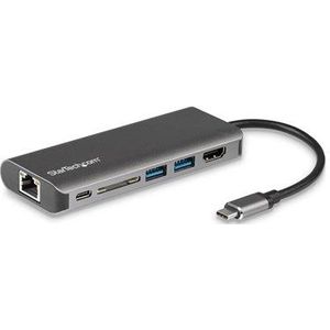 StarTech USB-C multiport adapter 4K HDMI GbE Power Delivery - DKT30CSDHPD
