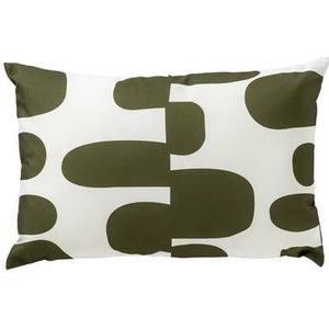 Dutch Decor Buiten Kussenhoes 40x60 cm - RIVANO - outdoor retro groen