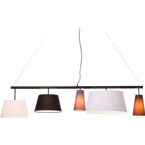 Kare Design Verstelbare Hanglamp Parecchi 5-Lichts B165 Cm -