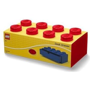 LEGO - Set van 4 - Bureaulade Brick 8, Rood - LEGO