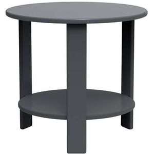 Loll Designs Lollygagger bijzettafel rond chargoal grey