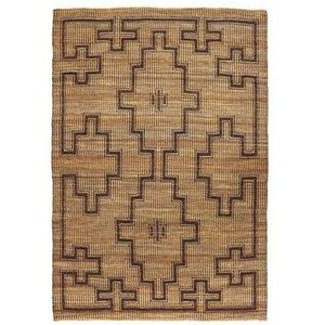 HKliving Tuareg Jute Vloerkleed 200 x 300 cm - Bruin