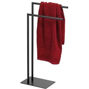Handdoek Rek, 81 cm, Metaal, Zwart - Kelas-sStyle
