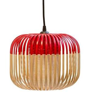 Forestier Bamboo Light hanglamp extra small Ø27 rood