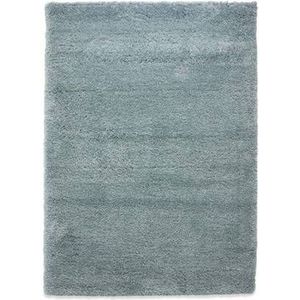 Hoogpolig vloerkleed - Cozy Shaggy - lichtblauw 120x170 cm