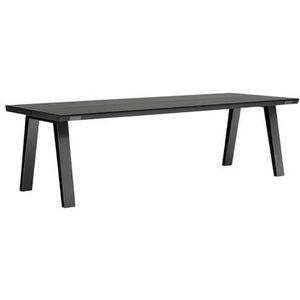 QLiv Side-to-Side tafel 180x90 Coal Black Oak