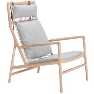 Gazzda Dedo lounge chair whitewash Main Line Flax Newbury 10