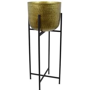 LOFT42 Mara Staande Plantenbak - Goud - Metaal - 87x35