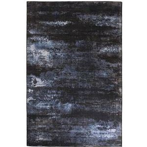 Vintage vloerkleed - Fade Celestial blauw/zwart 152x230 cm
