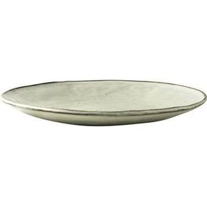 Dutch Rose Organic Borden Plat - Ø26,5 cm - Creme - Dinerborden