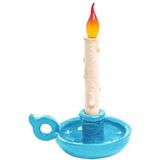 Seletti Bugia tafellamp LED oplaadbaar blauw