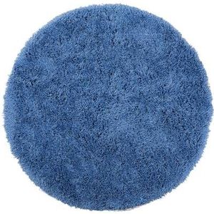 CIDE - Shaggy vloerkleed - Blauw - 140 cm - Polyester
