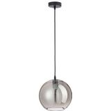 J-Line lamp Bol Spiegel - glas - zilver - medium