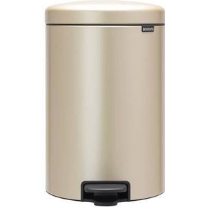 Brabantia NewIcon Pedaalemmer 20 L - Metallic Gold