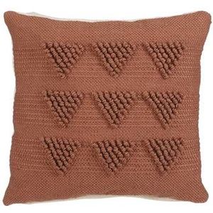 In The Mood Collection Lander Sierkussen - L45 x B45 cm - Roest