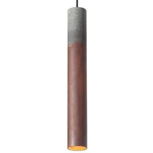 Graypants Roest Vertical 45 hanglamp Ø6 Rust|Zinc