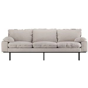HKliving Retro Sofa 3-zitsbank - Beige