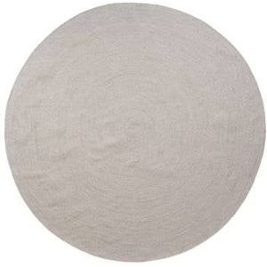 Vloerkleed Plano - Gerecycled polyester - Grijs - 200 x 200 cm (B x L)