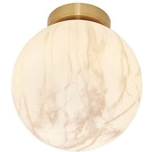 It's About RoMi Plafonniere Carrara - Goud/Wit - Ø22cm - Modern,Luxe